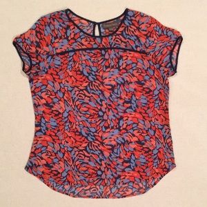 Plains & Prints Printed SS Top M